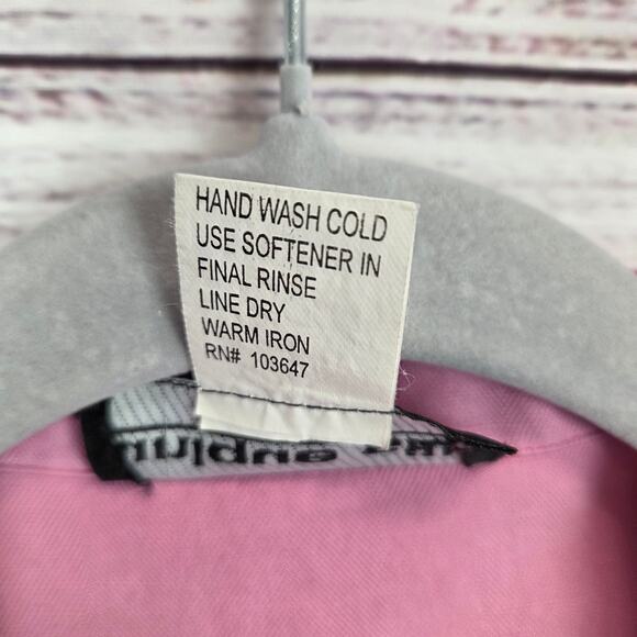 Vintage Silk Linen 8 Dress 10 Blazer Set Pink Pastel Embroidered Coquette Floral - Picture 10 of 16